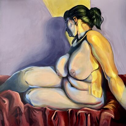 Ursa in Gold - a Paint Artowrk by Teyo Cordero